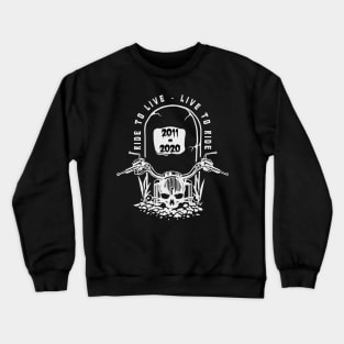 ride to life Crewneck Sweatshirt